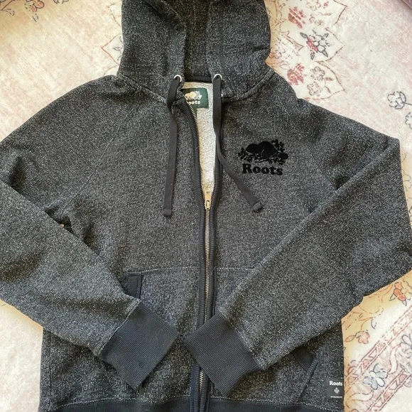 Roots Canada Set Sweatpants Hoodie size Small - Picture 3 of 5